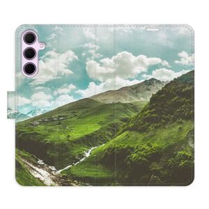 Flipové puzdro iSaprio - Mountain Valley - Samsung Galaxy A55 5G