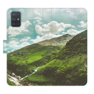 Flipové puzdro iSaprio - Mountain Valley - Samsung Galaxy A71