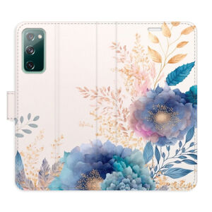 Flipové puzdro iSaprio - Ornamental Flowers 03 - Samsung Galaxy S20 FE