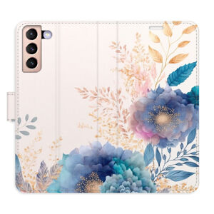 Flipové puzdro iSaprio - Ornamental Flowers 03 - Samsung Galaxy S21