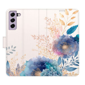 Flipové puzdro iSaprio - Ornamental Flowers 03 - Samsung Galaxy S21 FE 5G