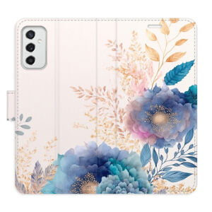 Flipové puzdro iSaprio - Ornamental Flowers 03 - Samsung Galaxy M52 5G