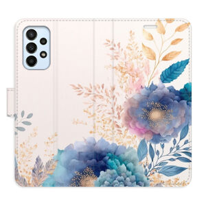 Flipové puzdro iSaprio - Ornamental Flowers 03 - Samsung Galaxy A23 / A23 5G