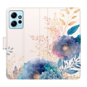 Flipové puzdro iSaprio - Ornamental Flowers 03 - Xiaomi Redmi Note 12 5G