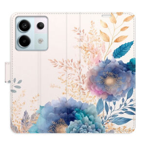 Flipové puzdro iSaprio - Ornamental Flowers 03 - Xiaomi Redmi Note 13 Pro+ 5G