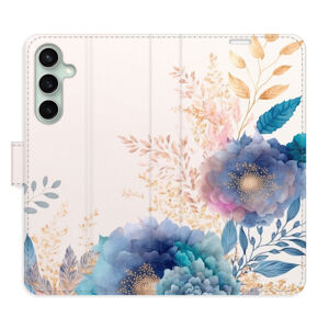 Flipové puzdro iSaprio - Ornamental Flowers 03 - Samsung Galaxy S23 FE
