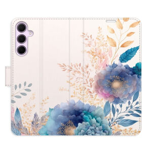 Flipové puzdro iSaprio - Ornamental Flowers 03 - Samsung Galaxy A35 5G