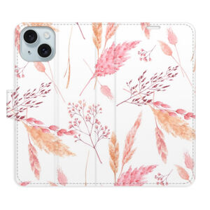 Flipové puzdro iSaprio - Ornamental Flowers - iPhone 15