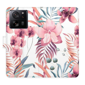 Flipové puzdro iSaprio - Pink Flowers 02 - Xiaomi 13T / 13T Pro