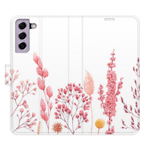 Flipové puzdro iSaprio - Pink Flowers 03 - Samsung Galaxy S21 FE 5G