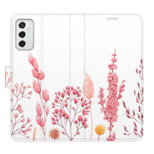 Flipové puzdro iSaprio - Pink Flowers 03 - Samsung Galaxy M52 5G
