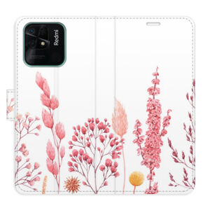 Flipové puzdro iSaprio - Pink Flowers 03 - Xiaomi Redmi 10C