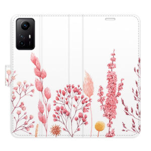 Flipové puzdro iSaprio - Pink Flowers 03 - Xiaomi Redmi Note 12S