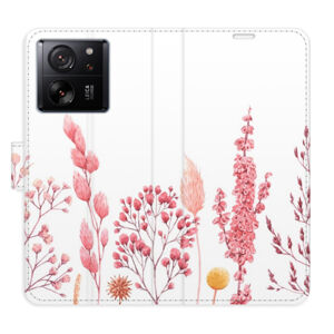 Flipové puzdro iSaprio - Pink Flowers 03 - Xiaomi 13T / 13T Pro