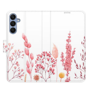 Flipové puzdro iSaprio - Pink Flowers 03 - Samsung Galaxy A25 5G