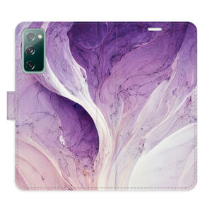 Flipové puzdro iSaprio - Purple Paint - Samsung Galaxy S20 FE