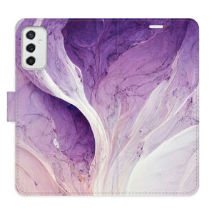 Flipové puzdro iSaprio - Purple Paint - Samsung Galaxy M52 5G
