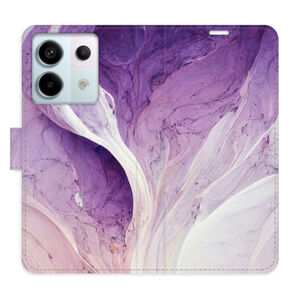 Flipové puzdro iSaprio - Purple Paint - Xiaomi Redmi Note 13 Pro+ 5G