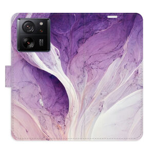 Flipové puzdro iSaprio - Purple Paint - Xiaomi 13T / 13T Pro