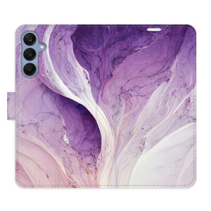 Flipové puzdro iSaprio - Purple Paint - Samsung Galaxy A25 5G