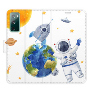 Flipové puzdro iSaprio - Space 06 - Samsung Galaxy S20 FE