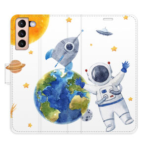 Flipové puzdro iSaprio - Space 06 - Samsung Galaxy S21