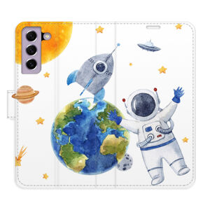 Flipové puzdro iSaprio - Space 06 - Samsung Galaxy S21 FE 5G
