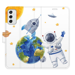 Flipové puzdro iSaprio - Space 06 - Samsung Galaxy M52 5G