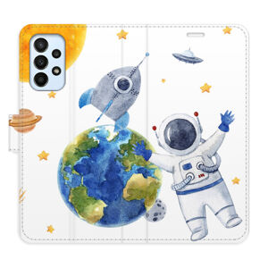 Flipové puzdro iSaprio - Space 06 - Samsung Galaxy A23 / A23 5G