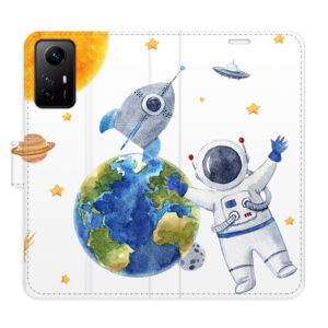 Flipové puzdro iSaprio - Space 06 - Xiaomi Redmi Note 12S