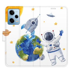 Flipové puzdro iSaprio - Space 06 - Xiaomi Redmi Note 12 Pro 5G / Poco X5 Pro 5G