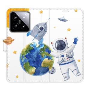Flipové puzdro iSaprio - Space 06 - Xiaomi 14