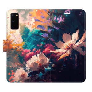 Flipové puzdro iSaprio - Spring Flowers - Samsung Galaxy S20