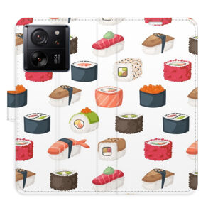 Flipové puzdro iSaprio - Sushi Pattern 02 - Xiaomi 13T / 13T Pro